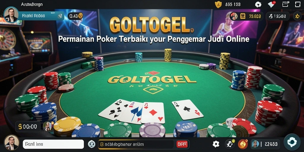 Tampilan gameplay GOLTOGEL yang mendebarkan dan interaktif.