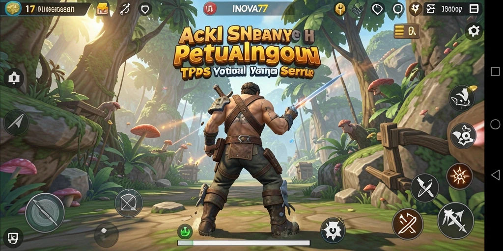 Gameplay seru dalam INOVA77 dengan visual yang menakjubkan.
