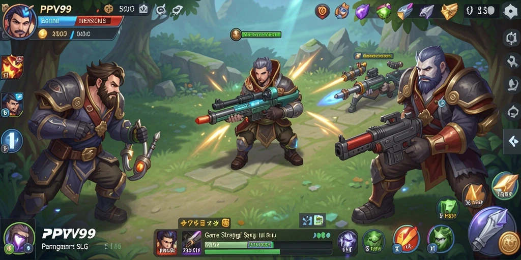 Tampilan gameplay PPV99 yang menarik dengan berbagai strategi SLG.