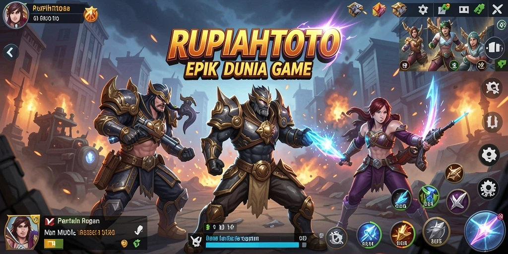 Tangkapan layar dari pertarungan seru di RUPIAHTOTO.