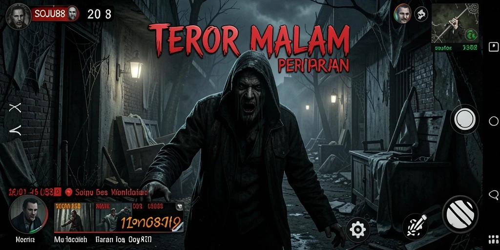 Tampilan menakutkan dari gameplay SOJU88 yang menegangkan.